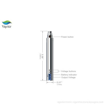 Usb Pass-through Ego V E-cigarette With Lcd Battery Display